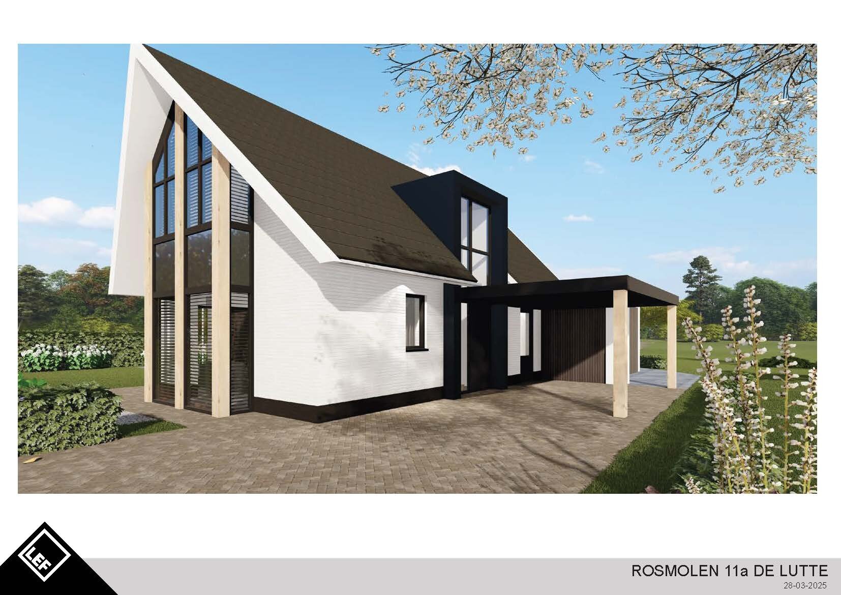 Verbouw Rosmolen 11A, De Lutte 