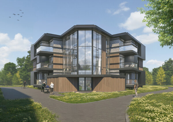 Nieuwbouw Appartementencomplex Luttermolen, MOLENSTAETE I Nieuwbouw Appartementencomplex Luttermolen, MOLENSTAETE I